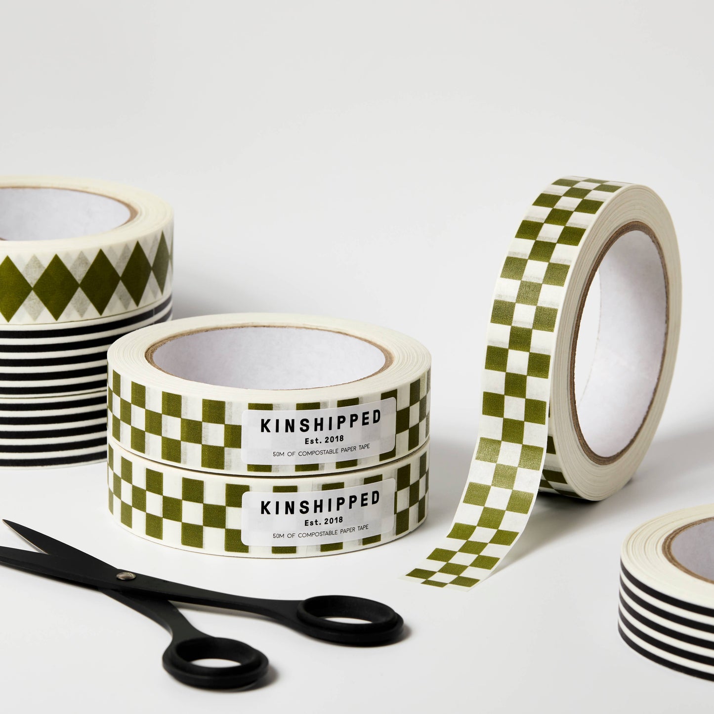 Kinshipped Patterned Paper Tape