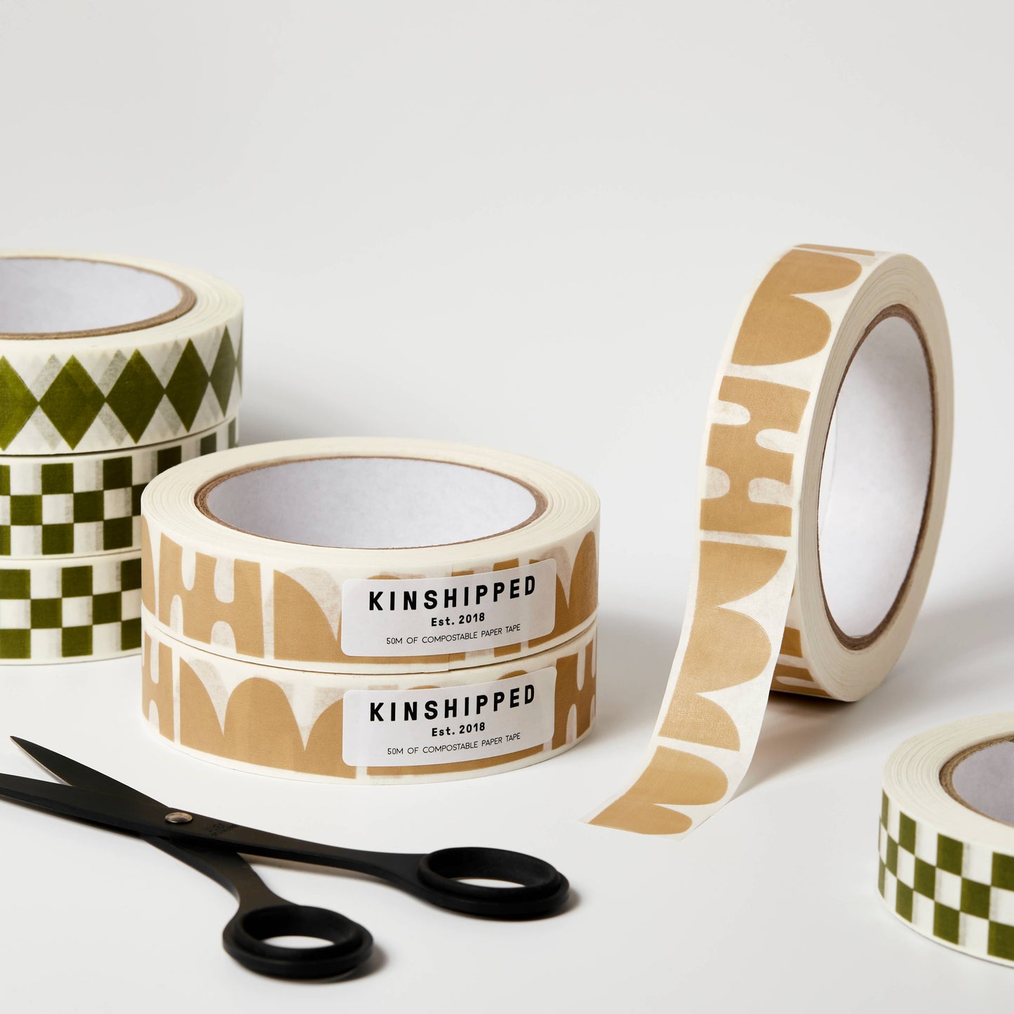 Kinshipped Patterned Paper Tape