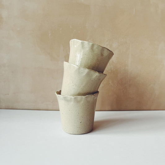 Alice Guillaume Ceramic Wave Cup / Pot