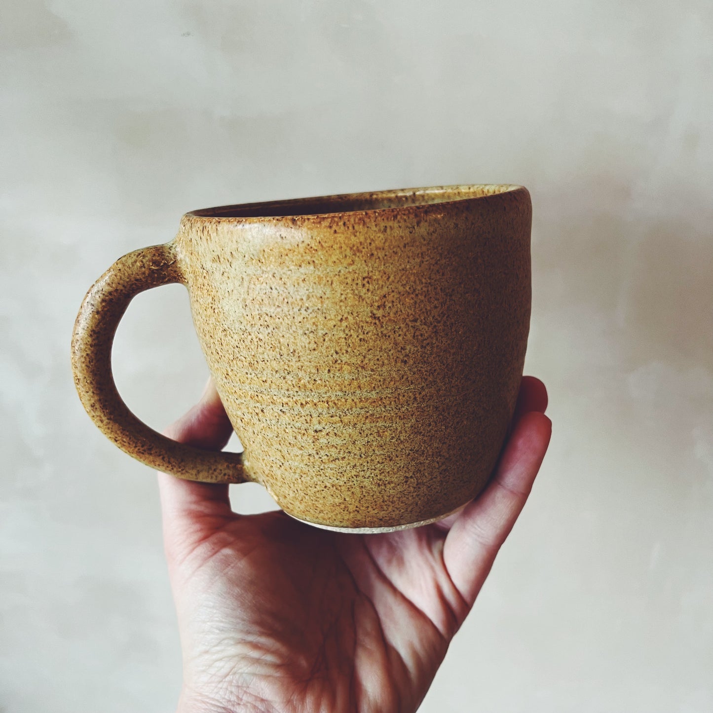 Charlotte Manser Rounded Mug - Sandstone