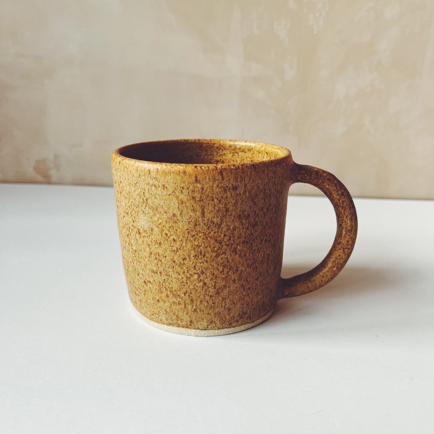 Charlotte Manser Ceramic Straight Mug - Sandstone