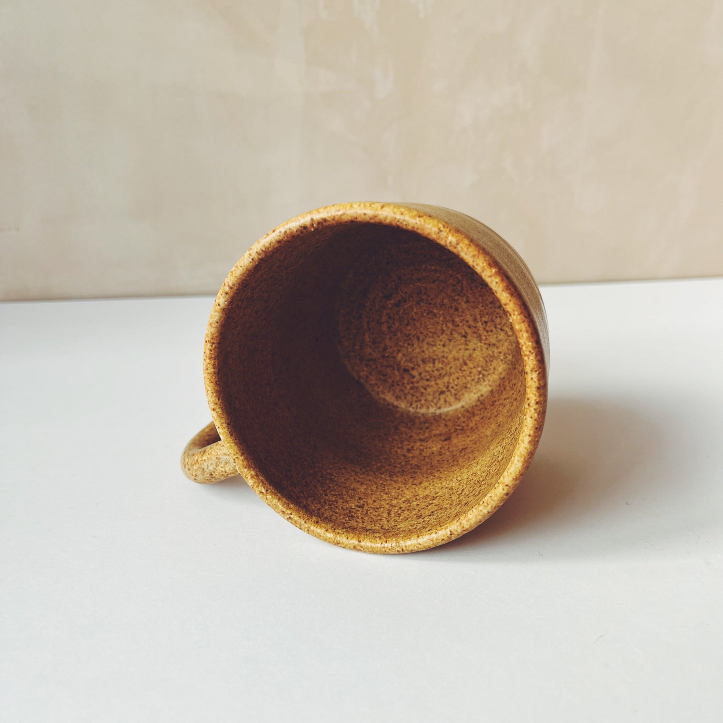 Charlotte Manser Ceramic Straight Mug - Sandstone