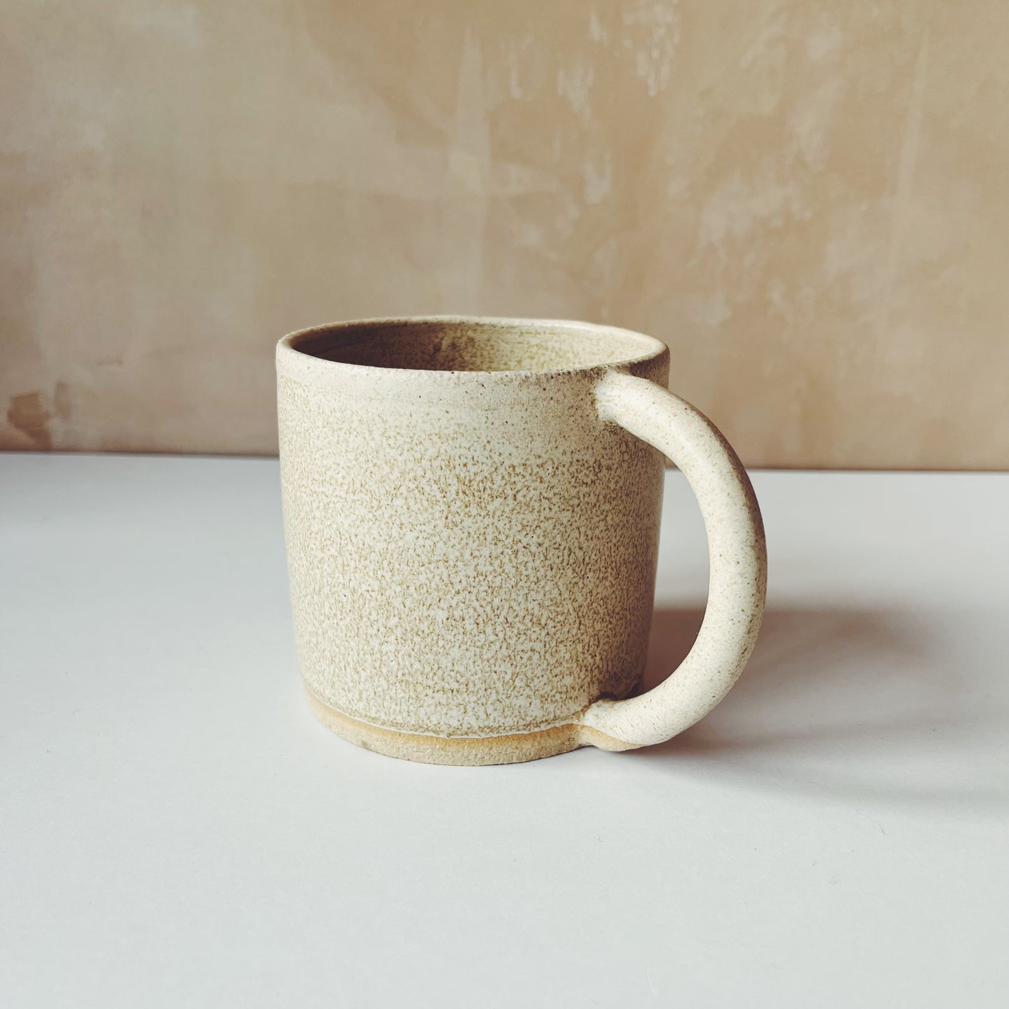 Charlotte Manser Ceramic Straight Mug - Cream