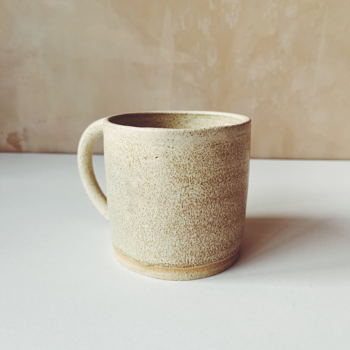 Charlotte Manser Ceramic Straight Mug - Cream