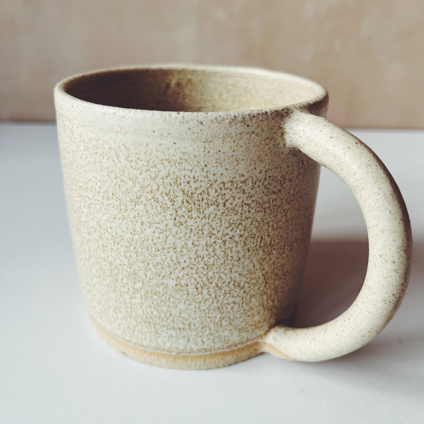 Charlotte Manser Ceramic Straight Mug - Cream