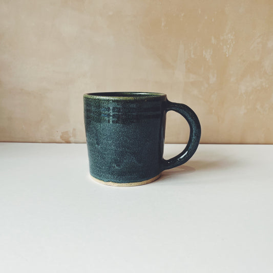 Charlotte Manser Ceramic Straight Mug - Green