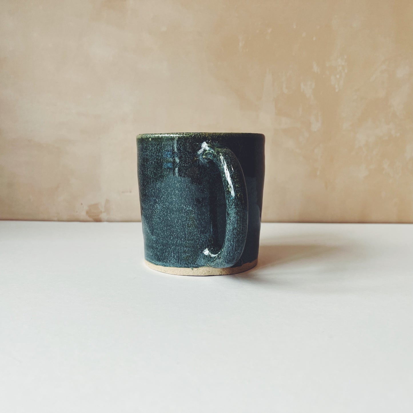 Charlotte Manser Ceramic Straight Mug - Green