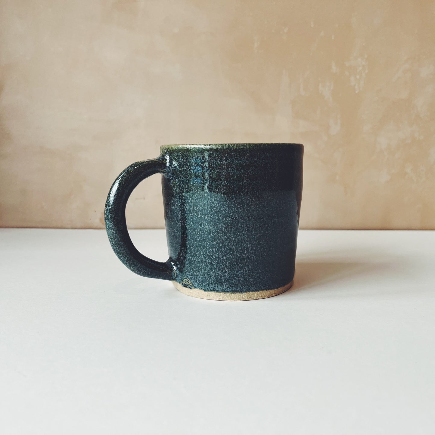 Charlotte Manser Ceramic Straight Mug - Green