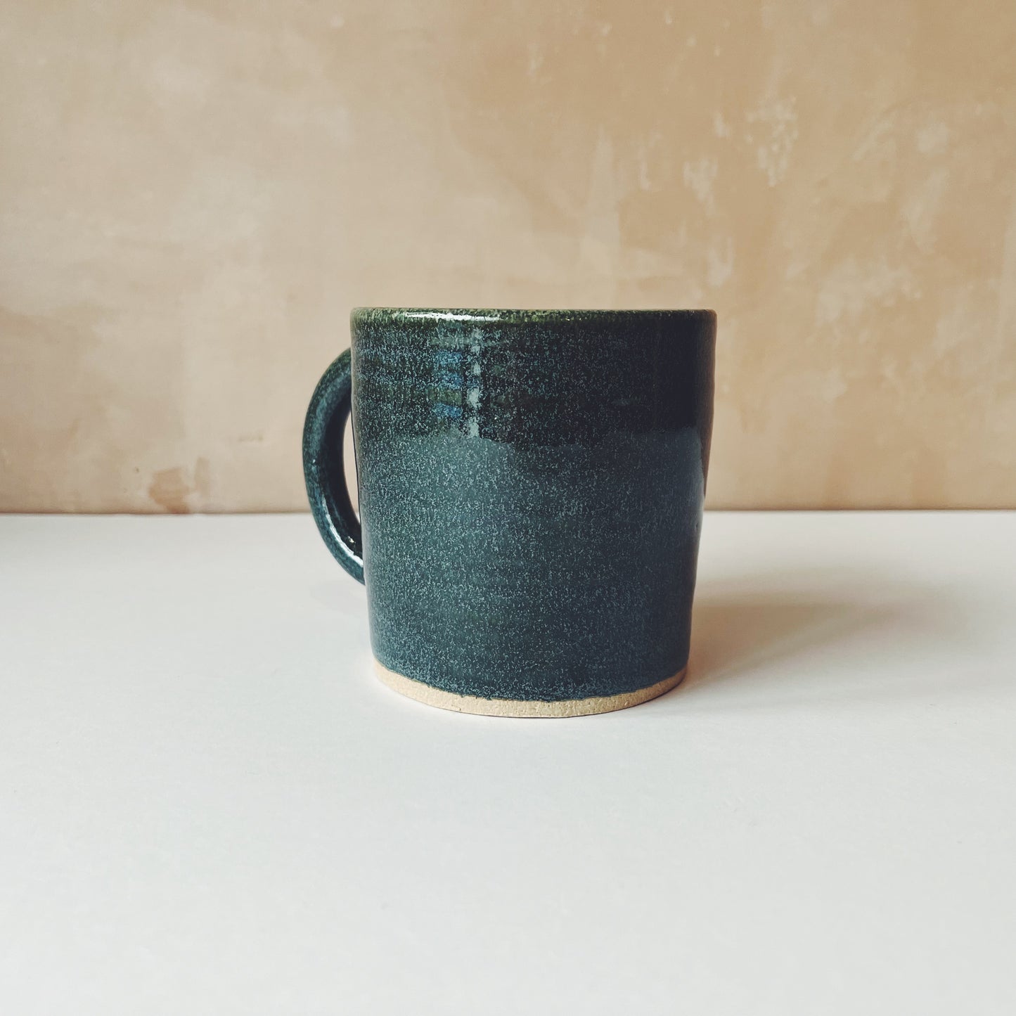 Charlotte Manser Ceramic Straight Mug - Green