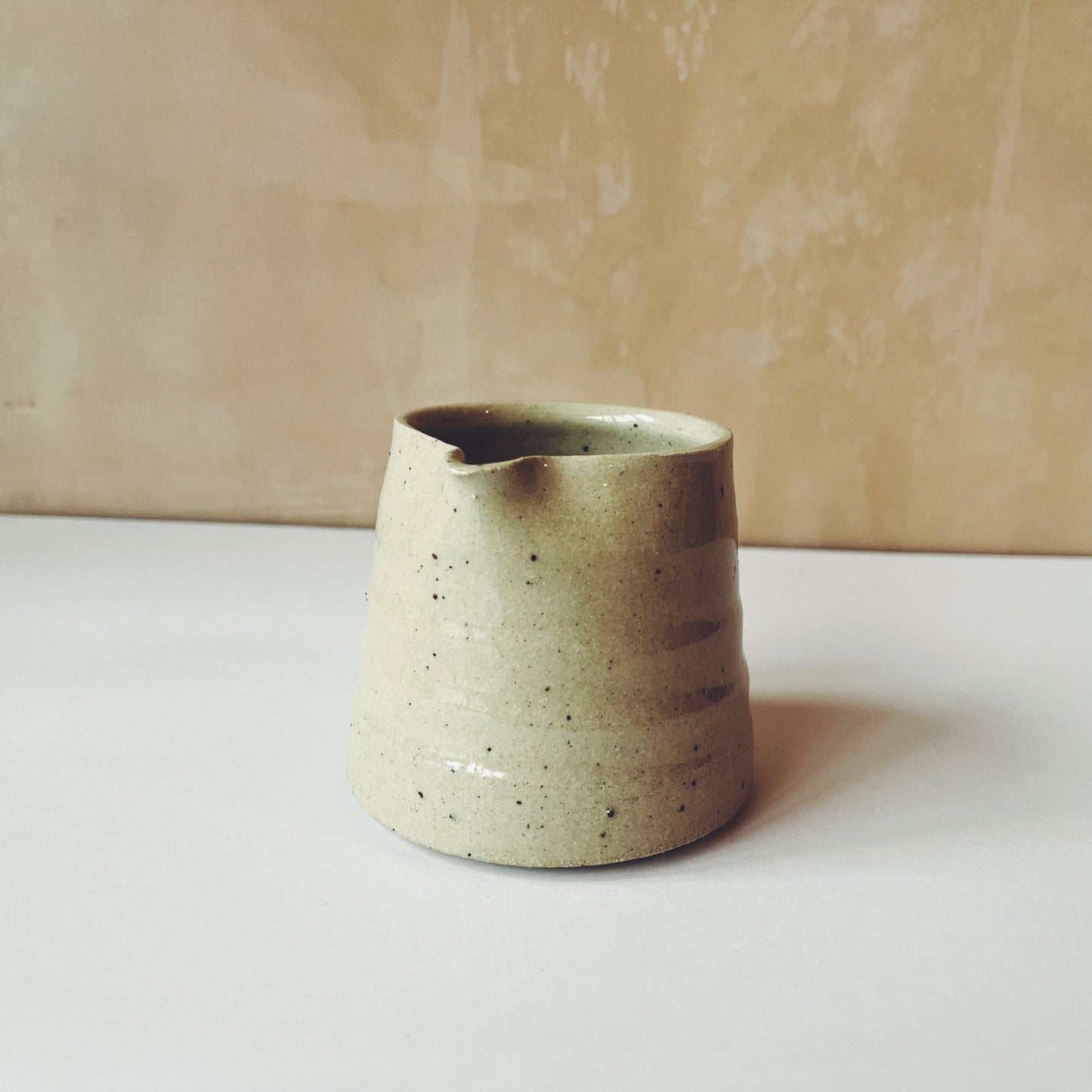 Eleanor Torbati Speckled Stoneware Milk Jug