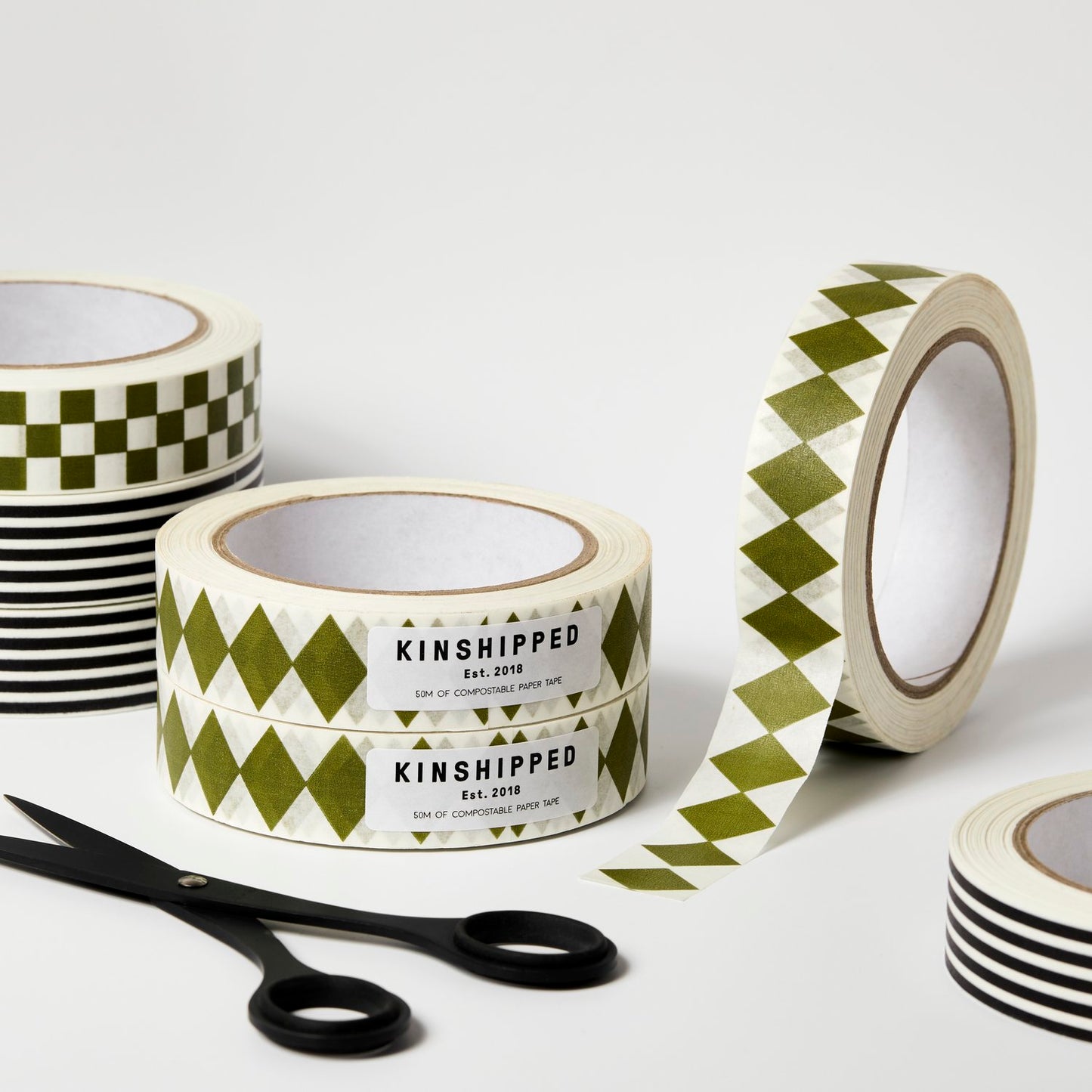 Kinshipped Patterned Paper Tape