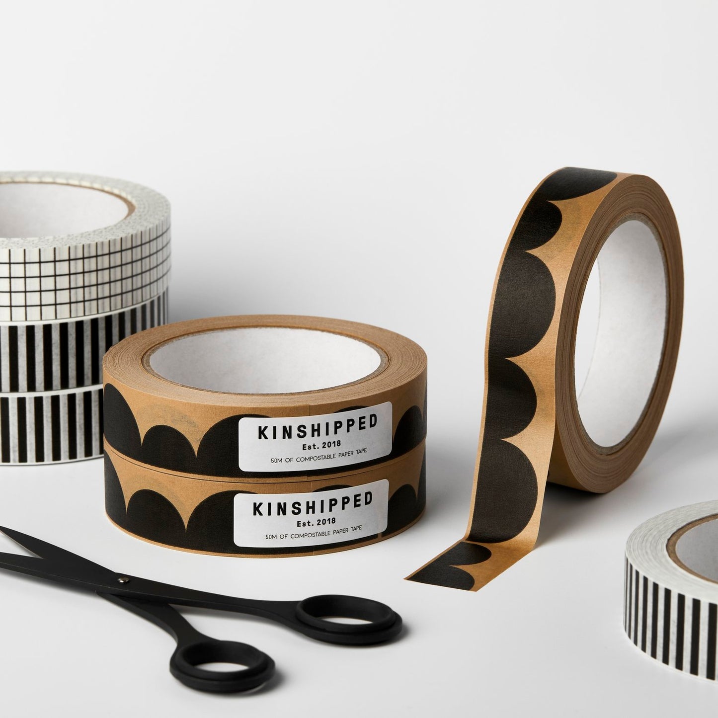 Kinshipped Patterned Paper Tape