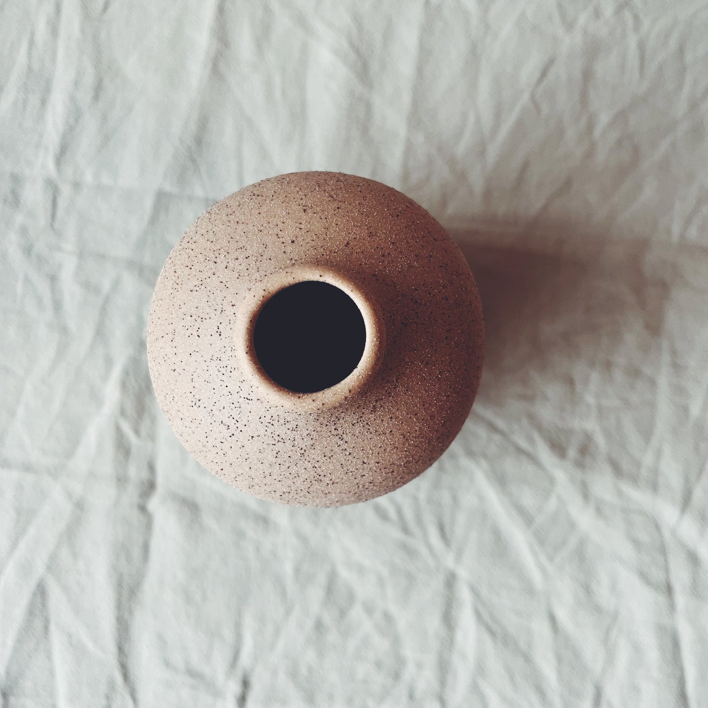 Speckled Ceramic Bud Vase