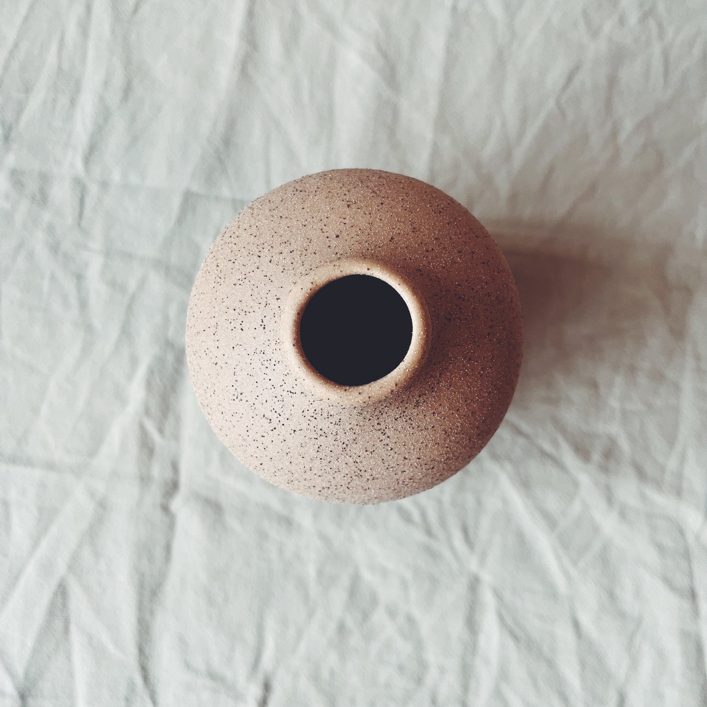 Speckled Ceramic Bud Vase