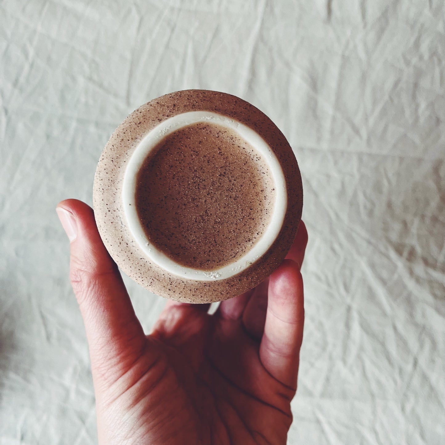 Speckled Ceramic Bud Vase