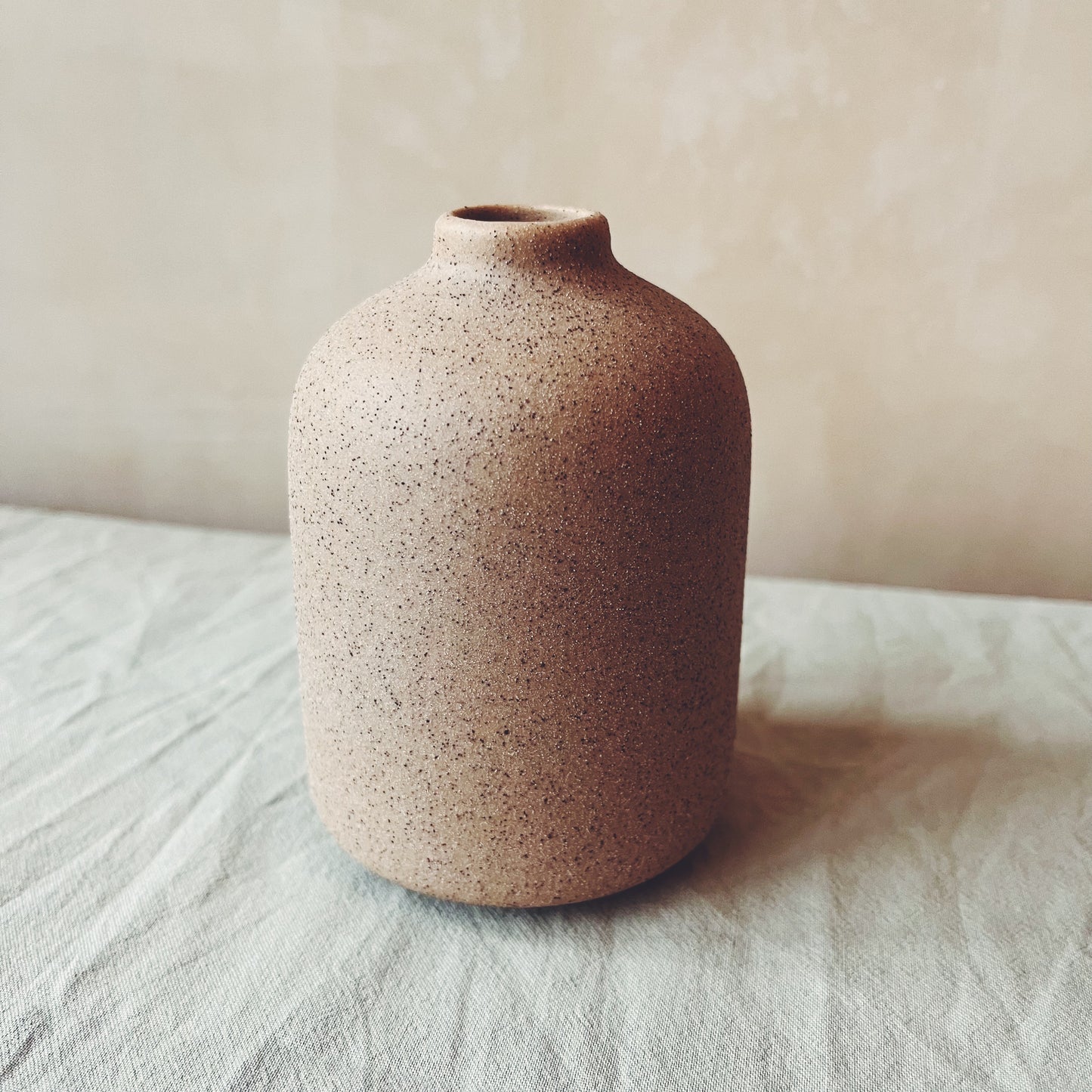 Speckled Ceramic Bud Vase