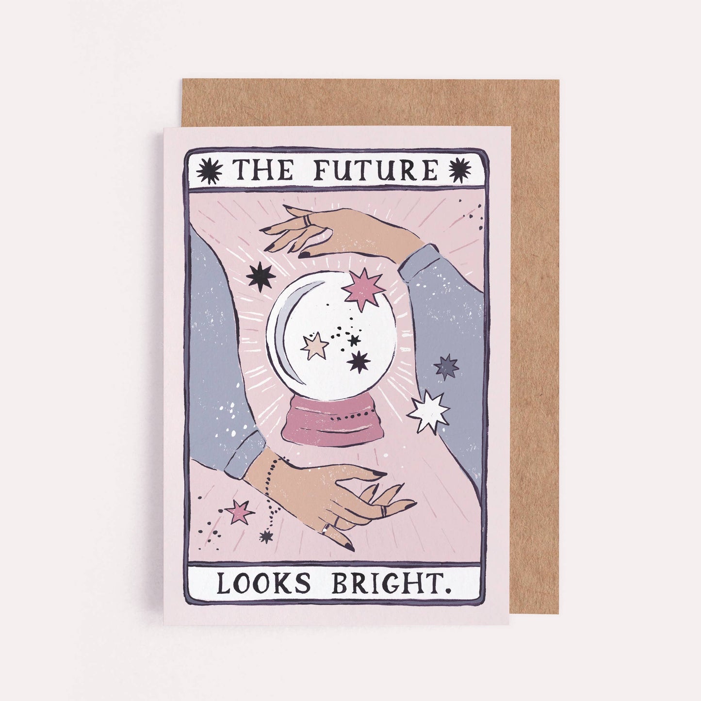 The Future Looks Bright Tarot Greetings Card