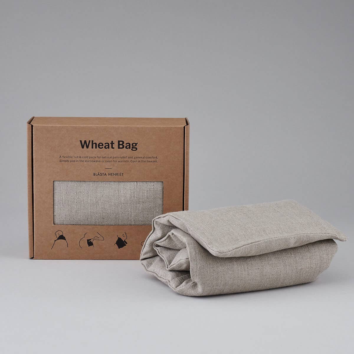 Blasta Henriet Therapeutic Wheat Bag - Natural Linen